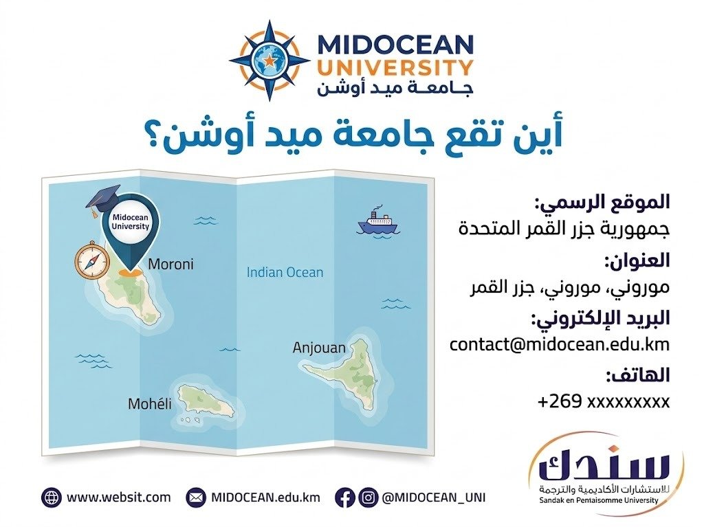 أين تقع جامعة ميدأوشن؟